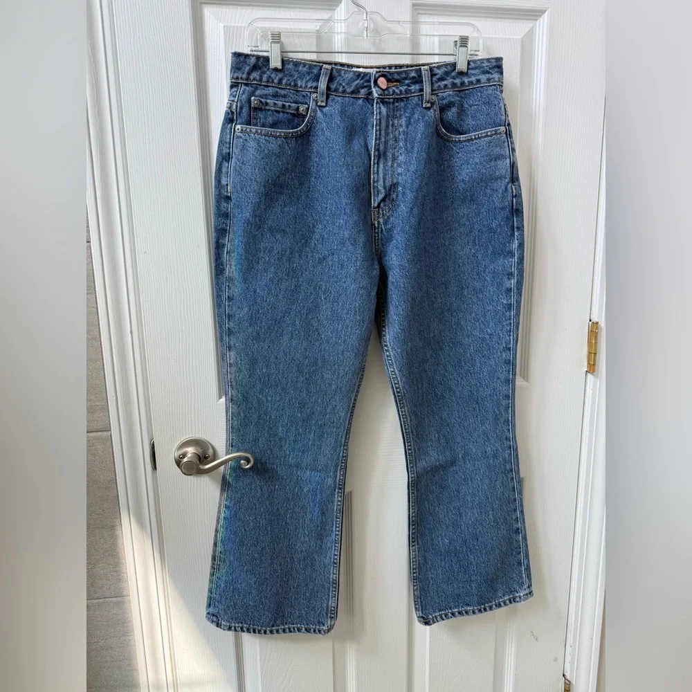 NWT Ganni betzy jeans